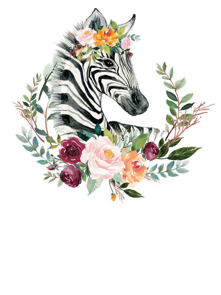 paprika floral zebra by kpapiez
