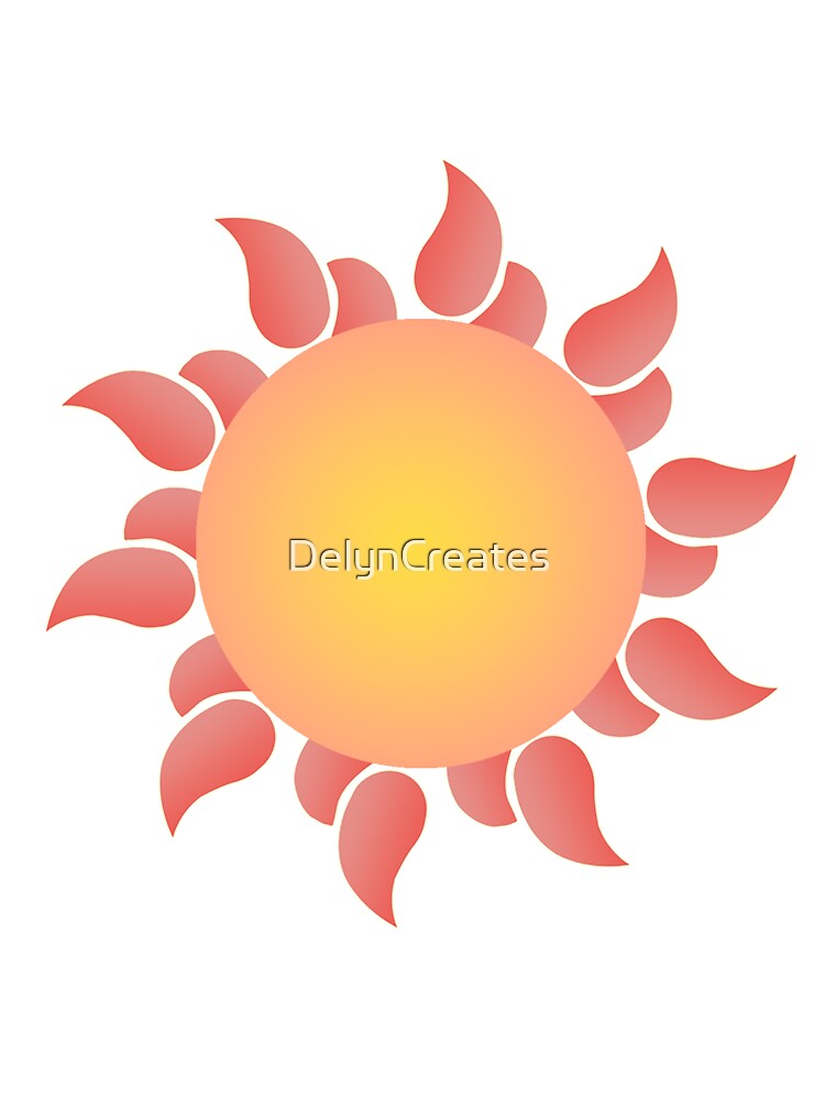 Big old sun by DelynCreates