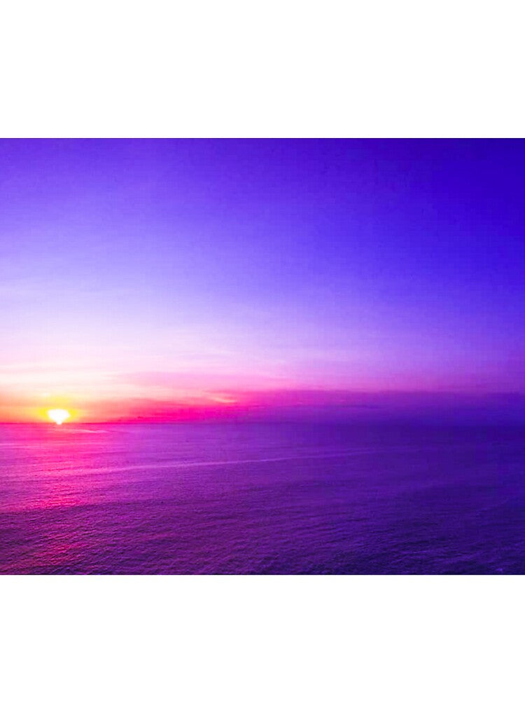 Bright Sunset Over the Ocean - Bali by passportpaige