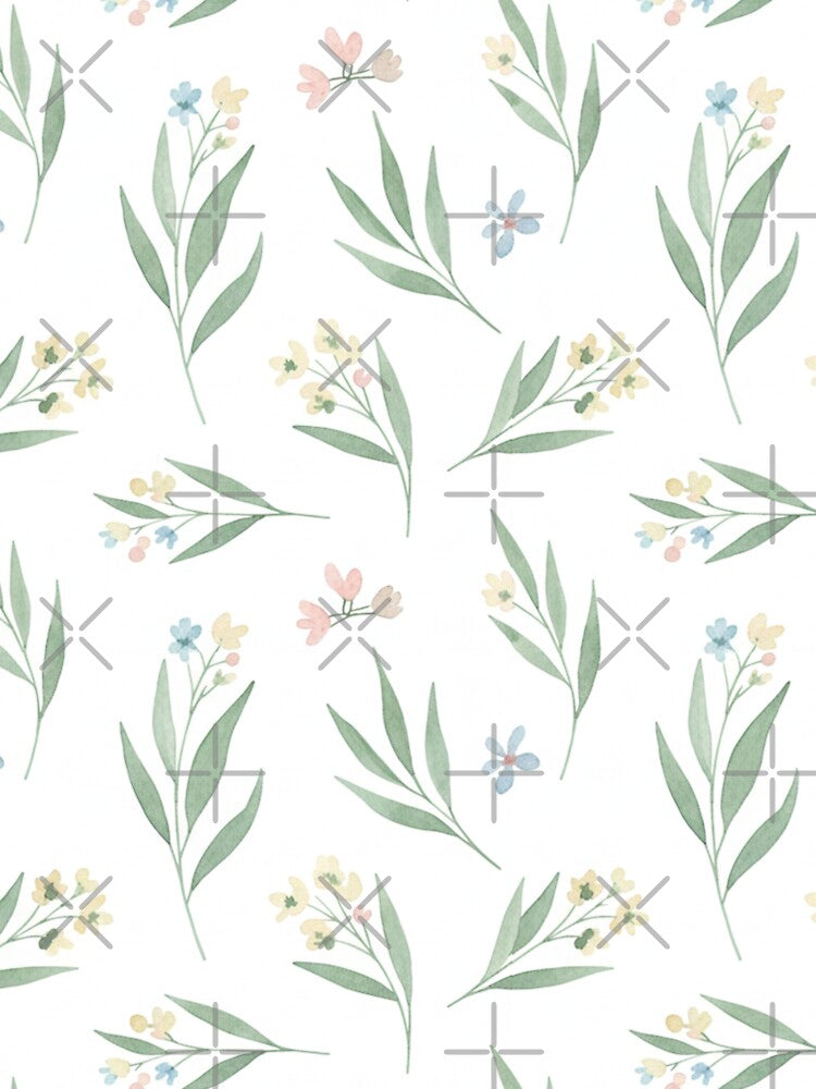 Soft Watercolor Floral Seamless Pattern by FashioonTrends