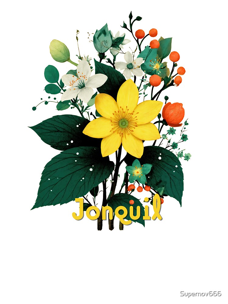 Jonquil Bloom – Vibrant Floral Design by ForeverPrintsOK