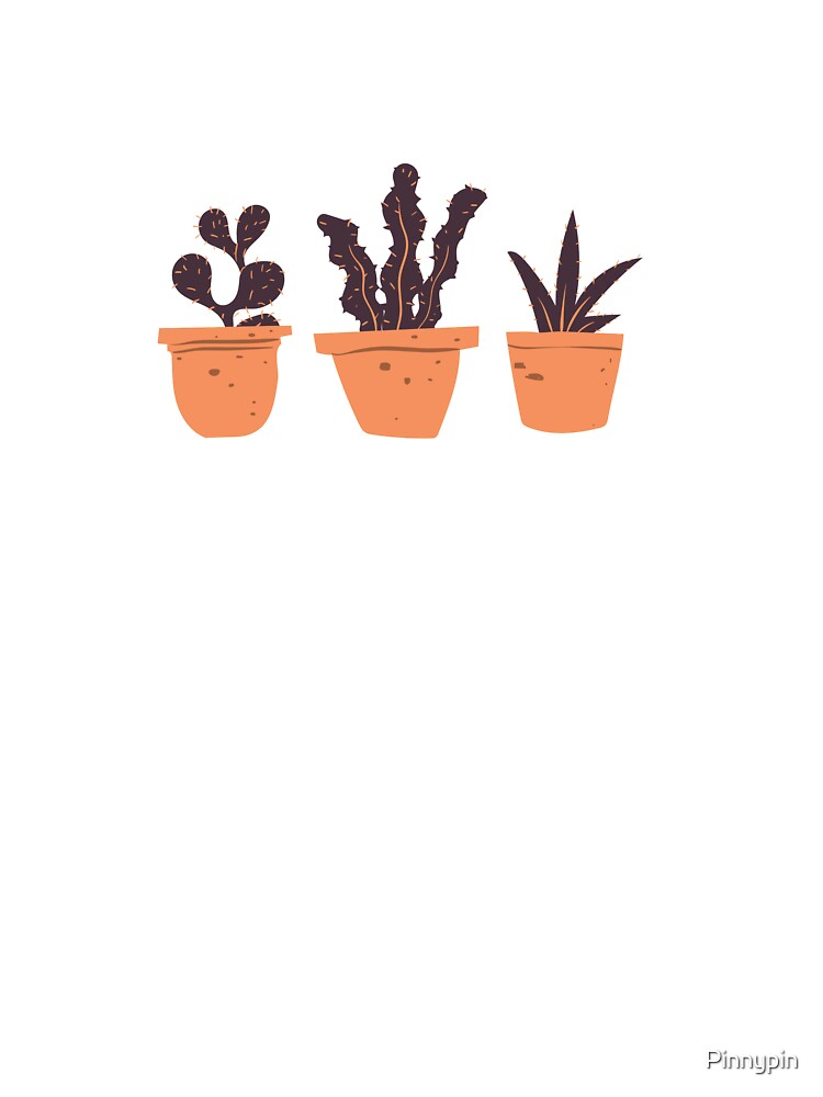 3 Cacti Pots - Cactus Life! by Pinnypin