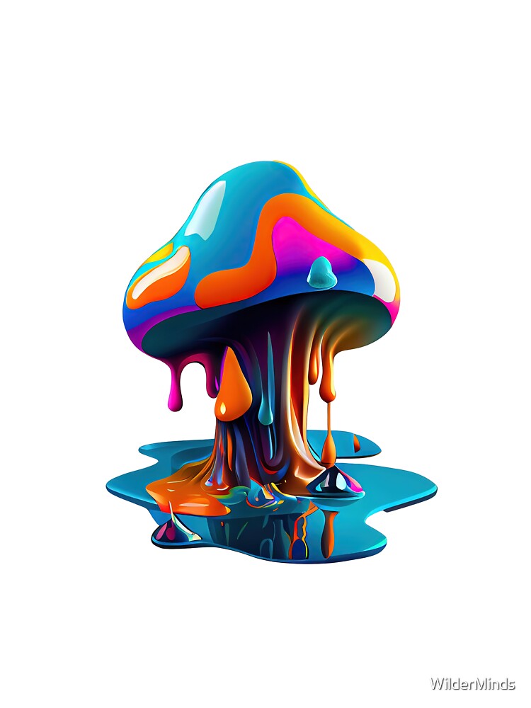 Melting Mushroom by WilderMinds