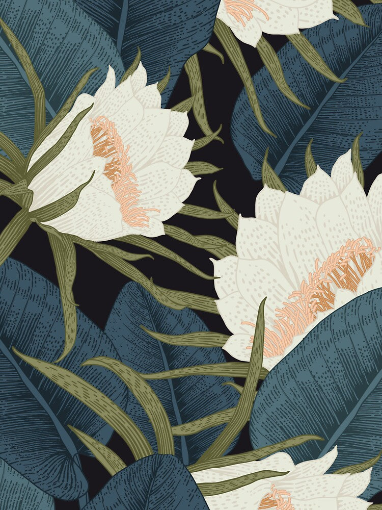 Tropical flowers by Olga Melikhova
