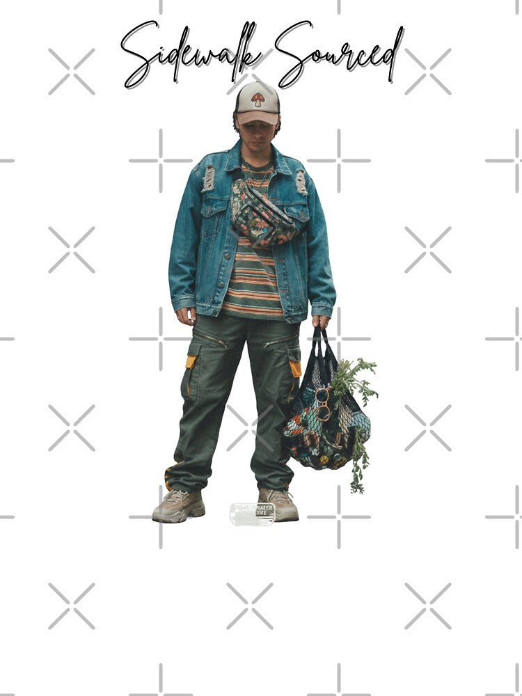 Urban Forager Street Style - Denim Jacket and Cargo Pants by BlissHalo