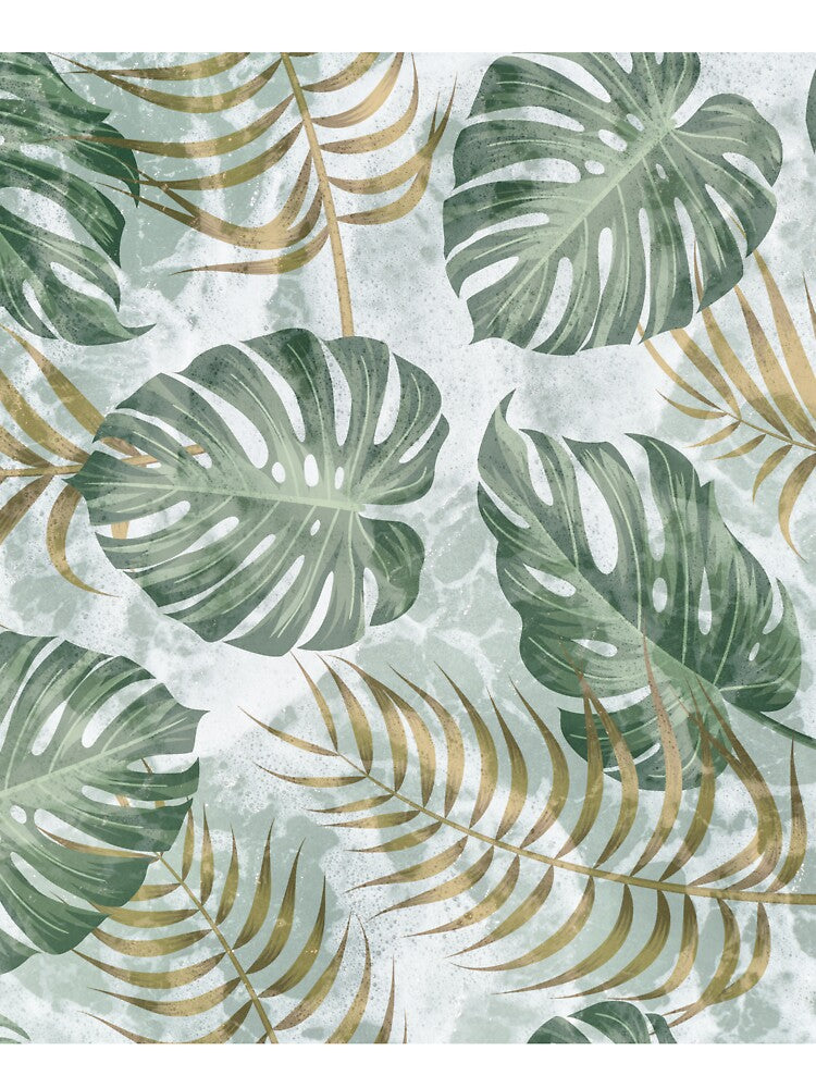 ocean water background with plants by Beeroclock