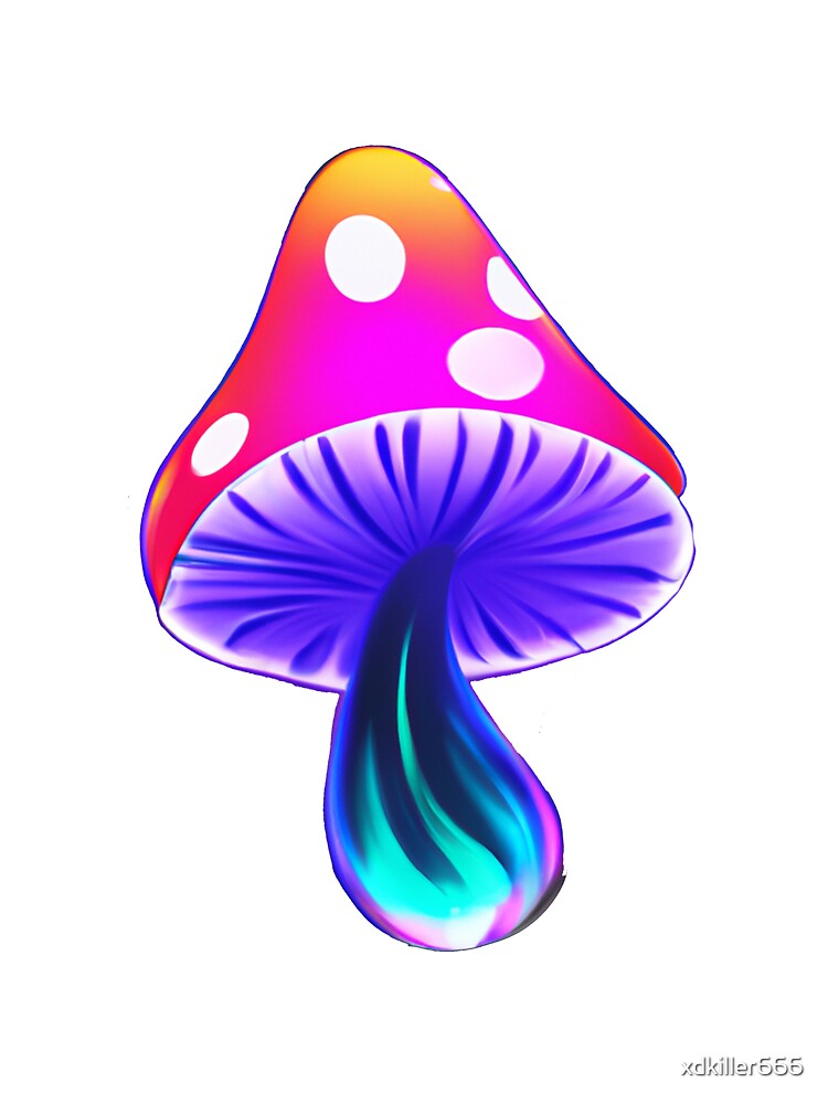 Mushroom Magical Colorful by xdkiller666