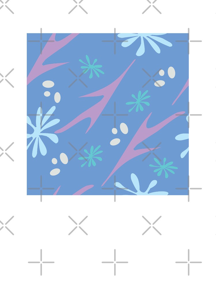 Mid-Century Drift - Soft Blue by trieschman