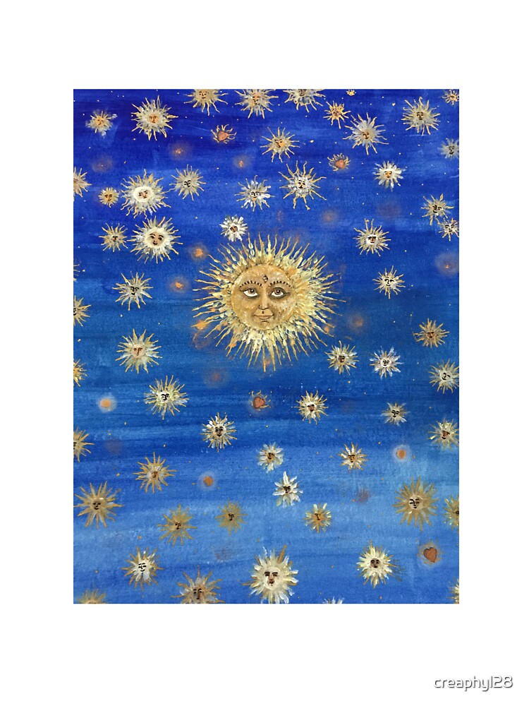 Acrylic painting Thousand Suns by creaphyl28