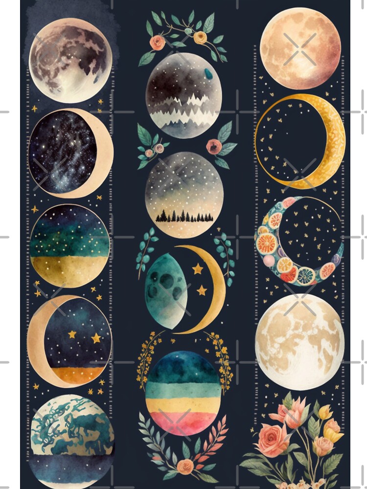 Washi Tape Moon by AffirmDSG