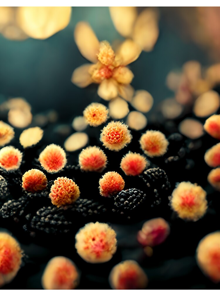 Mushroom Flower Pattern by Visual-artist24
