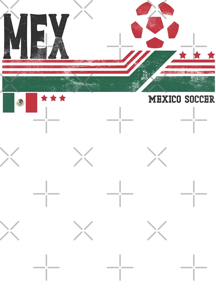 MEXICO SOCCER VINTAGE by delllsdesigns