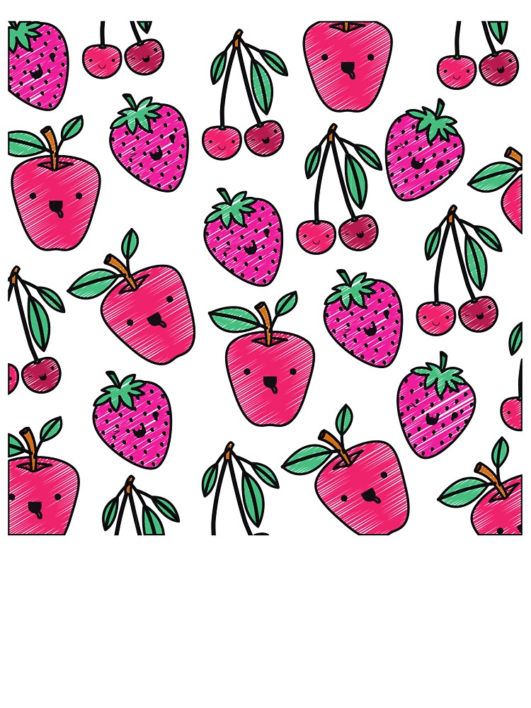 Cute Colorful Fruits by cattiktoks1718