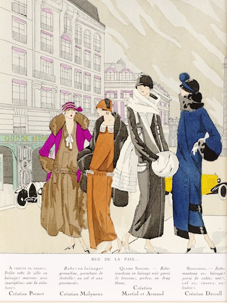 French Fashion Illustration by eishergarnet
