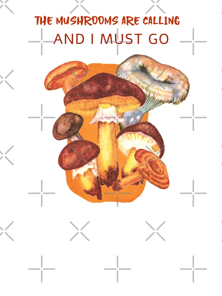 The Mushrooms Are Calling And I Must Go by joabaj