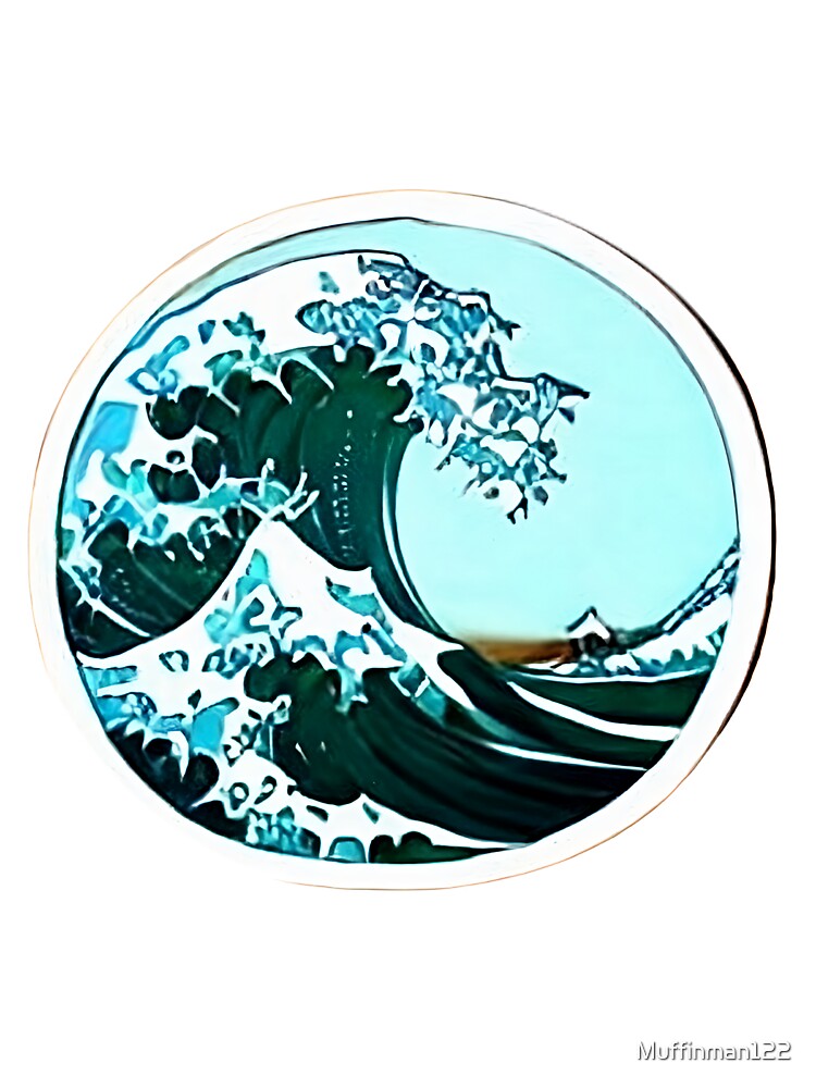 Wave Sticker by Muffinman122