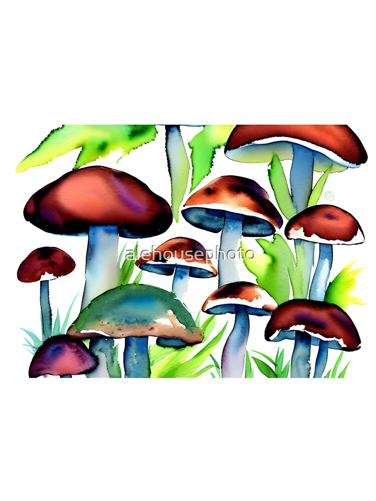 Mushrooms in the wild by alehousephoto