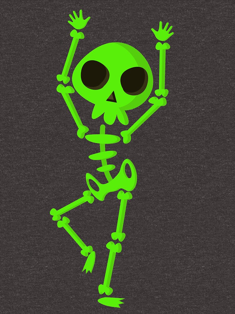 Halloween-Dabbing Skeleton Green Soccer T Shirt Halloween Costume Skull Funny Scary Gift by Al Collections