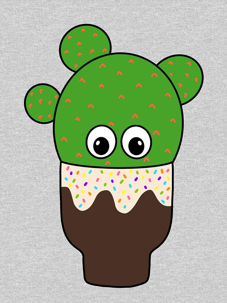 Cute Cactus Design #316: Cactus In A Yummy Pot by DreamCactus