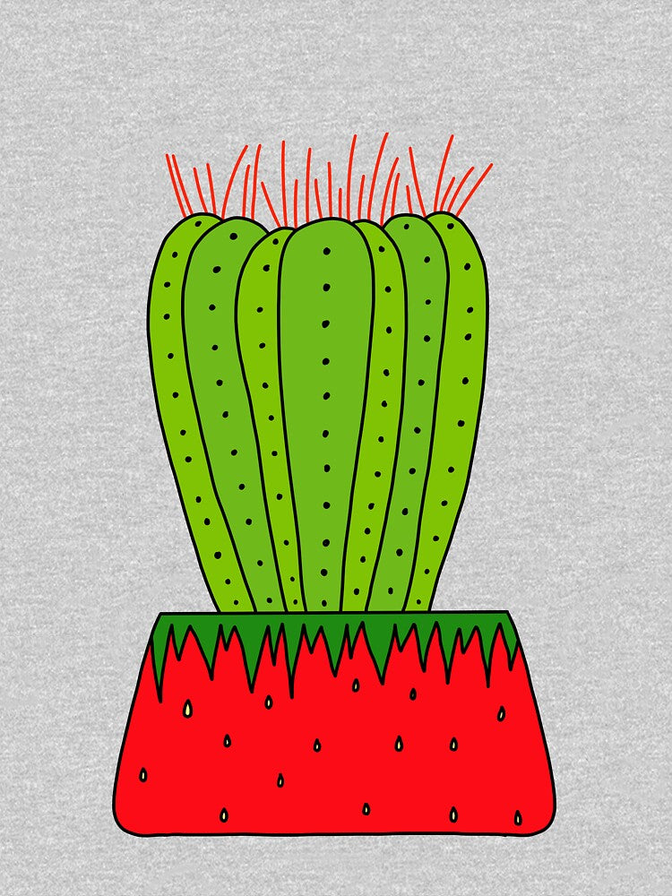 Cute Cactus Design #68: Erupting Watermelon Cactus by DreamCactus