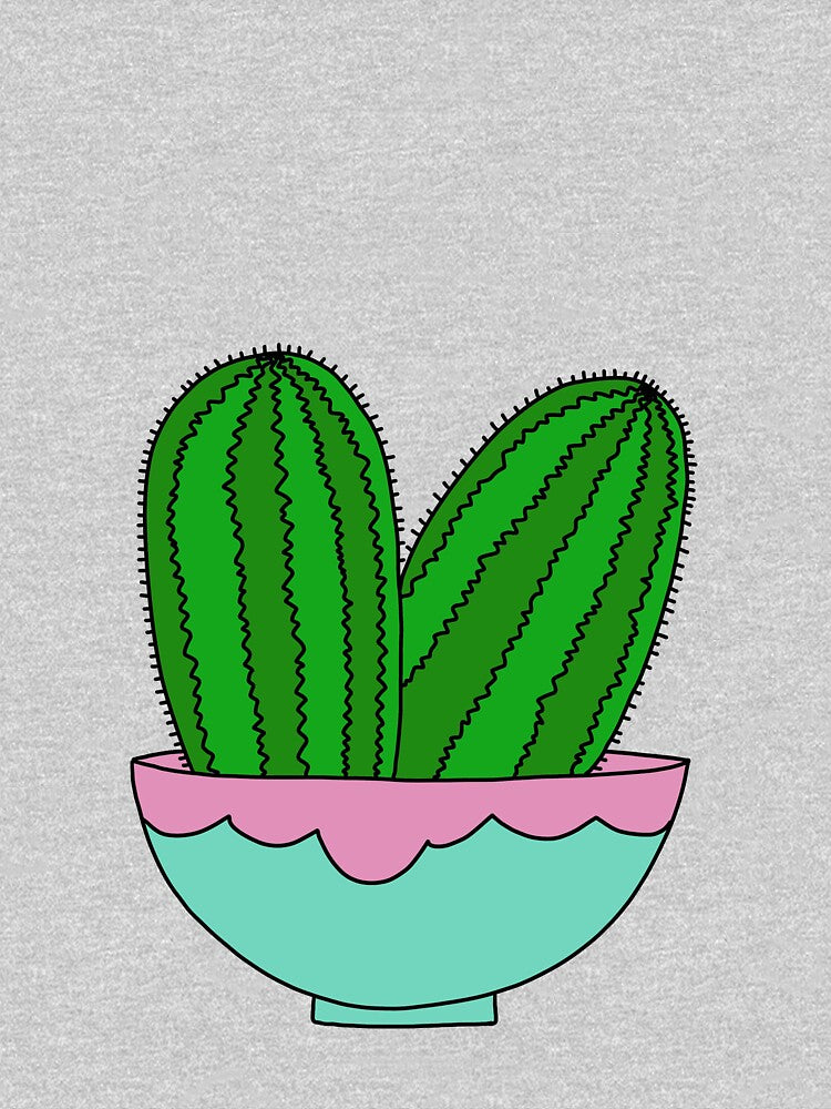 Cute Cactus Design #95: Super Green Ice-Cream Cacti by DreamCactus
