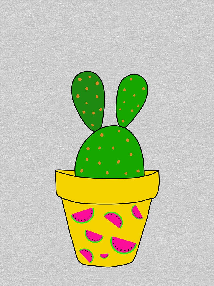 Cute Cactus Design #35: Bunny Watermelon Cactus by DreamCactus