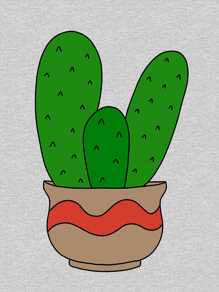 Cute Cactus Design #167: Cacti In Cute Pot by DreamCactus