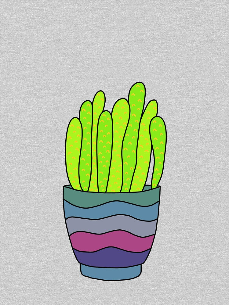 Cute Cactus Design #94: Bright Green Succulents by DreamCactus