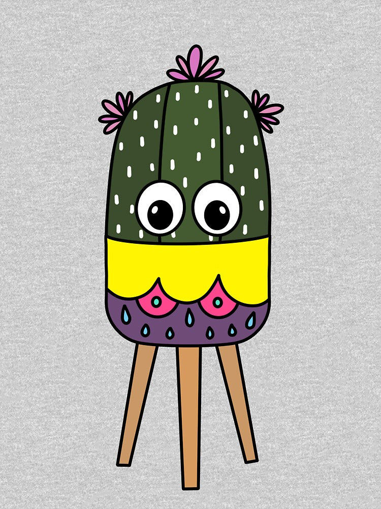 Cute Cactus Design #333: Cute Cactus In A Nice Planter by DreamCactus