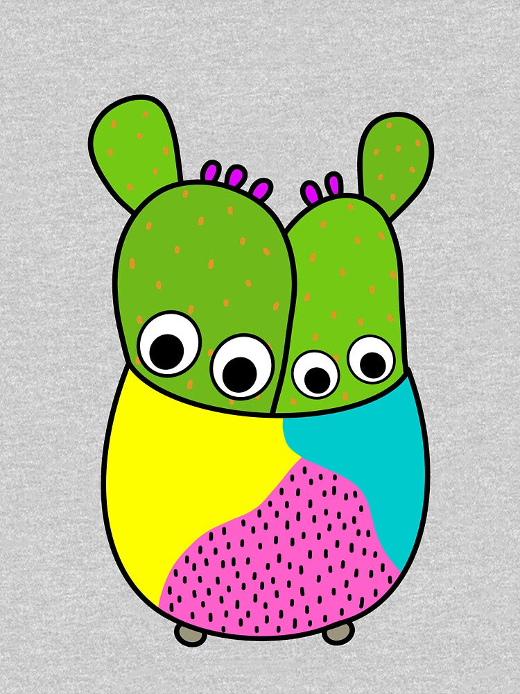 Cute Cactus Design #214: Cacti Bunch In A Nice Pot by DreamCactus