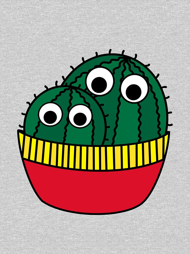 Cute Cactus Design #254: Watermelon Shaped Cacti by DreamCactus