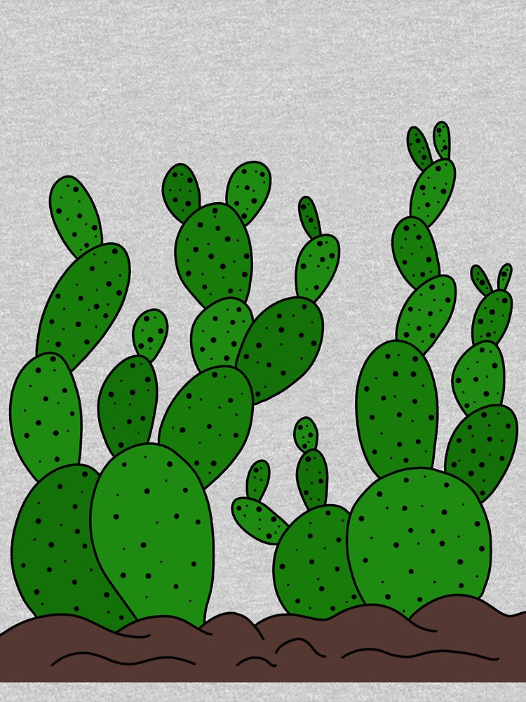 Cute Cactus Design #143: One Big Cactus Family by DreamCactus