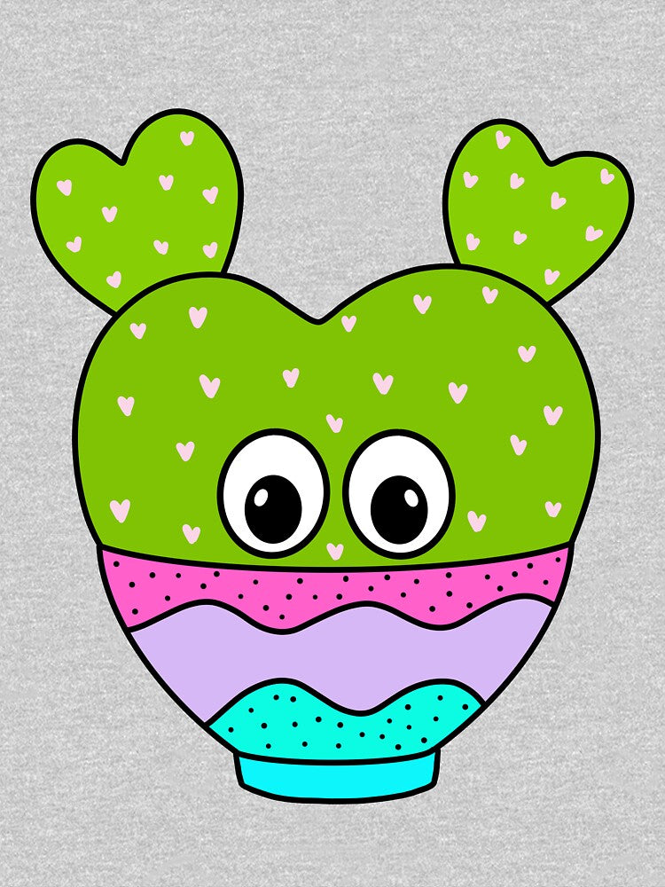 Cute Cactus Design #340: Hearty Cactus In Cute Bowl by DreamCactus