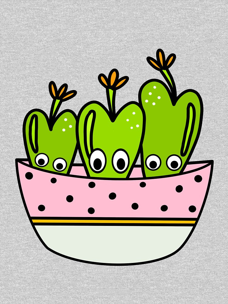Cute Cactus Design #227: Conophytum Frutescens Succulent by DreamCactus