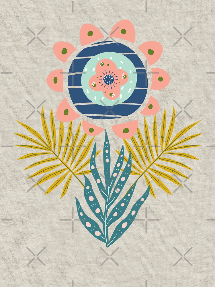 Sun flower abstract design/ modern by JarahDesign