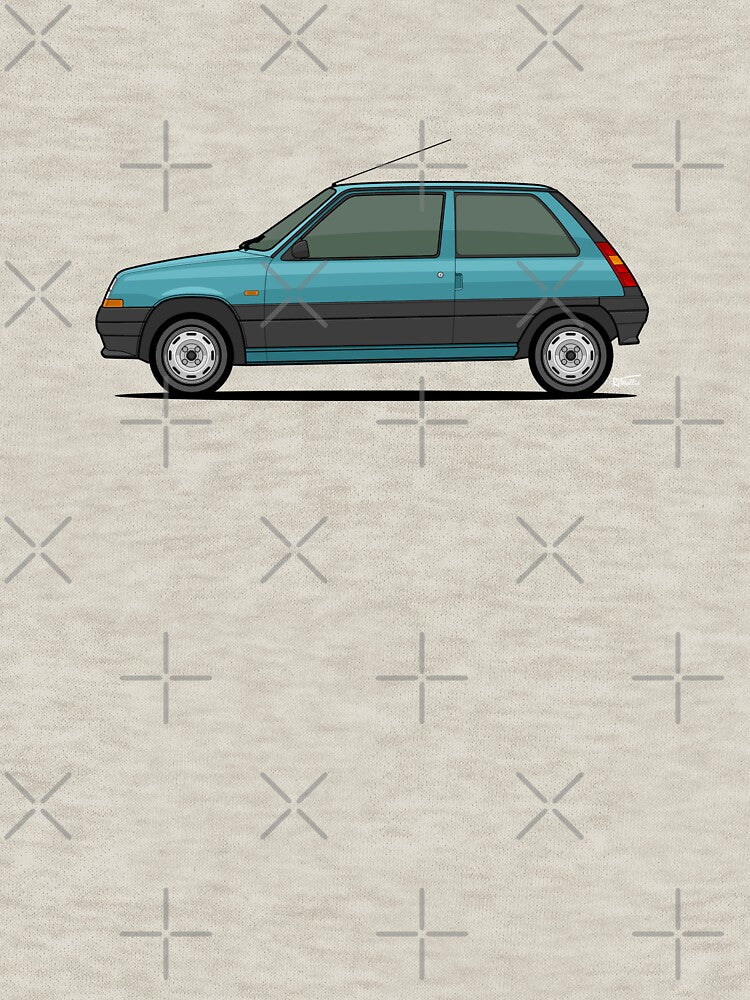 5 Super Cinq - Single illustration -Teal by RJWautographics