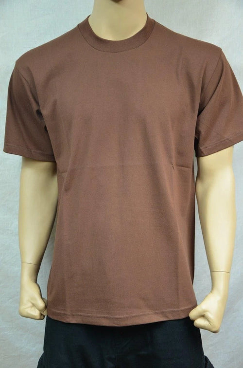 1  NEW PRO5 SUPER HEAVY WEIGHT T-SHIRT TEE PLAIN BLANK COTTON S-7XL 1PC