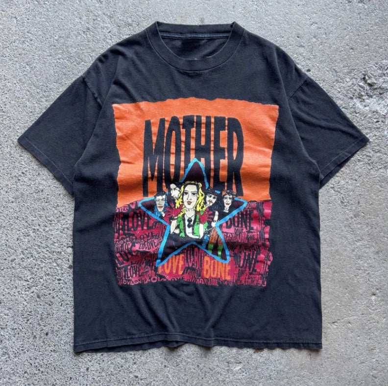 Vintage 1990 Mother Love Bone Stardog Champion Brockum Band T-Shirt S-5XL