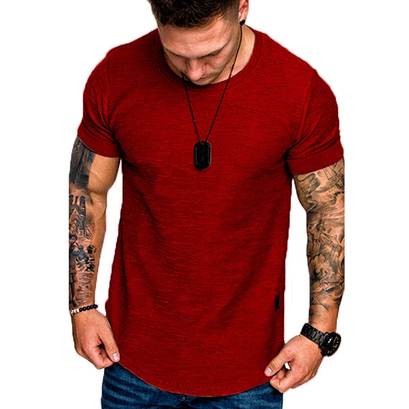 Men Shirt Plain Golf Sports Tee Jersey Short Sleeve Casual Short Sleeve Vintage