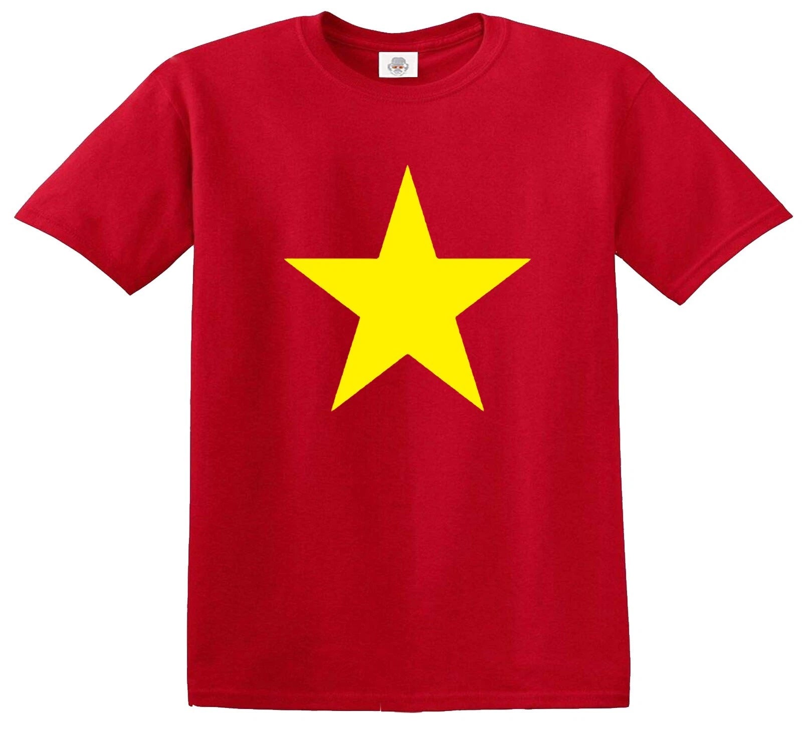 Vietnam Flag Star T-Shirt Kids Vietnamese Symbol Funny Gift Idea Teens Top Tee