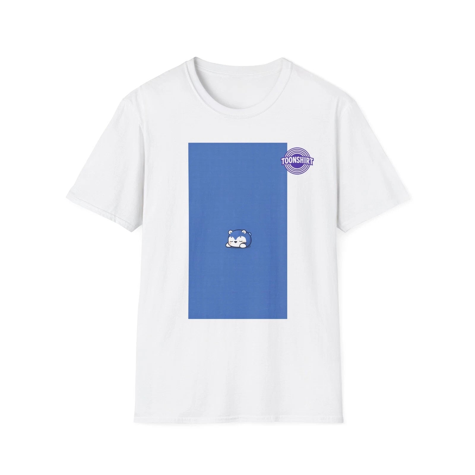 Cute Sleeping Bear Cartoon Graphic T-Shirt