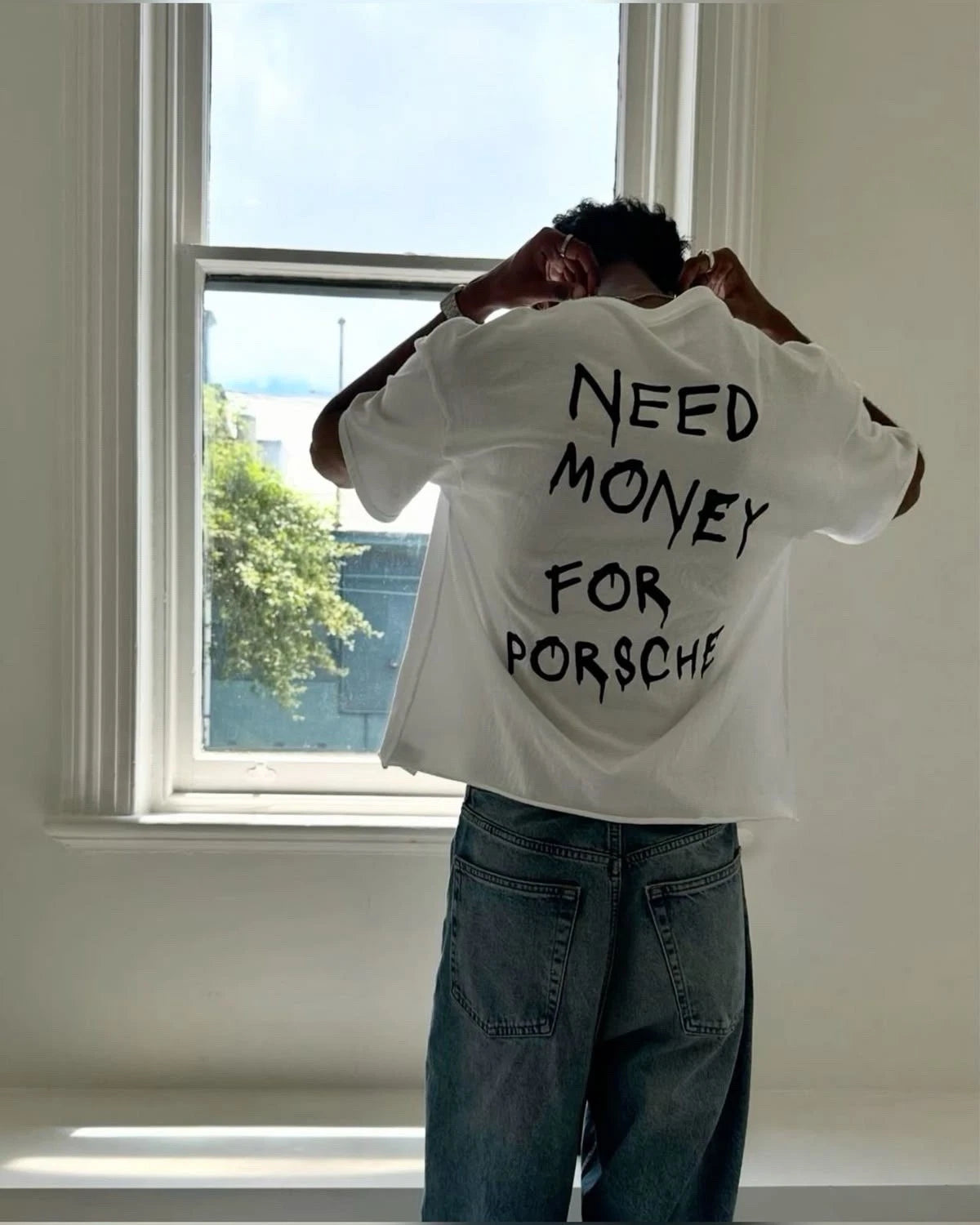 Vintage Need Money For P Streetwear Y2k Unisex T-shirt / Camiseta Unisex