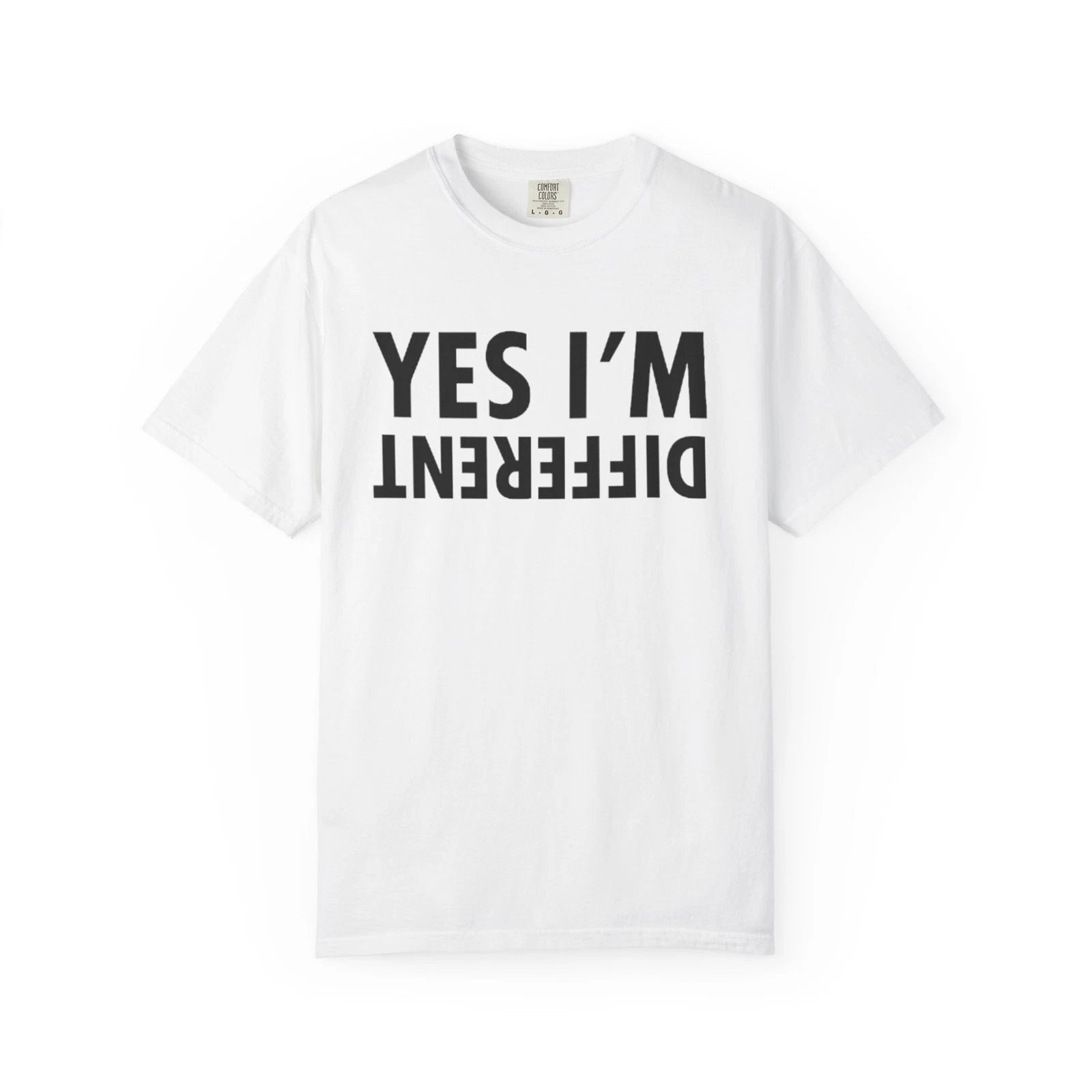 Unique t-Shirt yes im different, Personalized Tee, Graphic Tee, Custom Shirt,