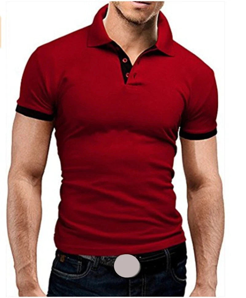 Camisa Para Hombre De Manga Corta Casual Camisas Para Hombres Ropa Slim Fit