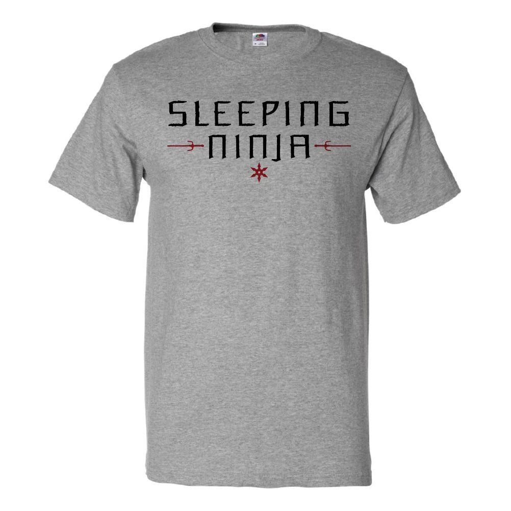 Sleeping Ninja T shirt Funny Tee