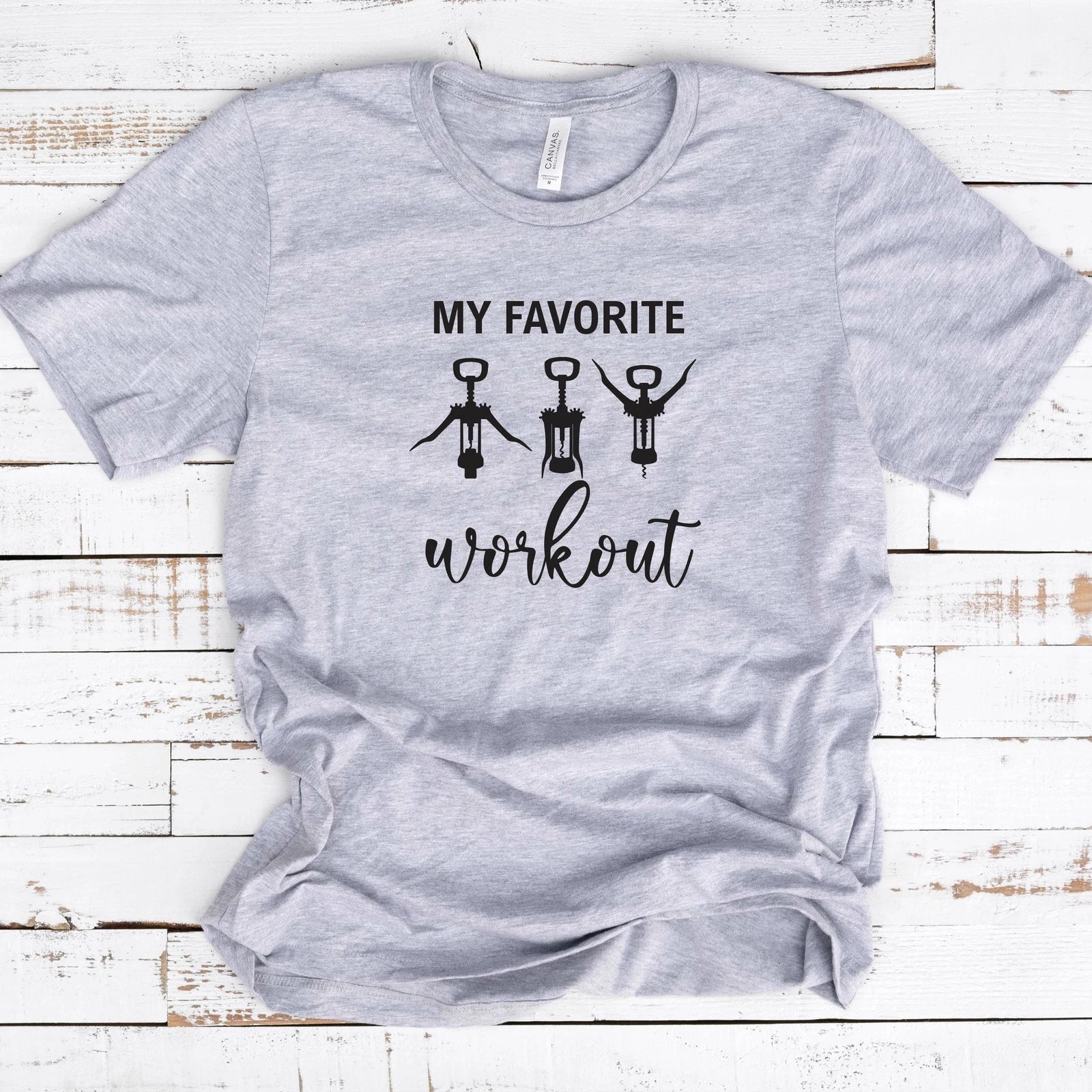 Wine Workout Unisex Shirt