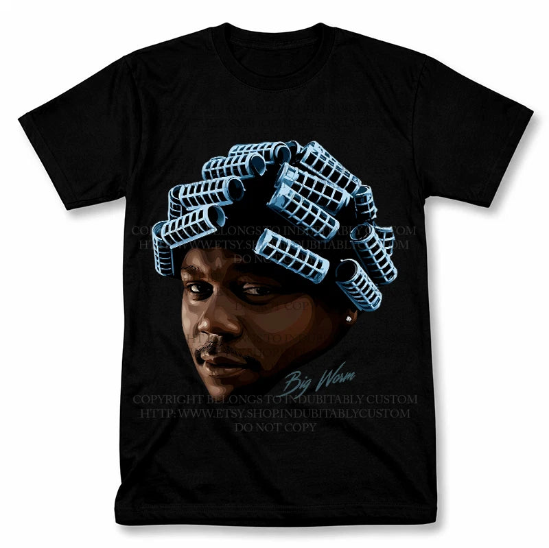 Big Worm Friday Movie Hip Hop Graphic T Shirt Vintage Rap Tee