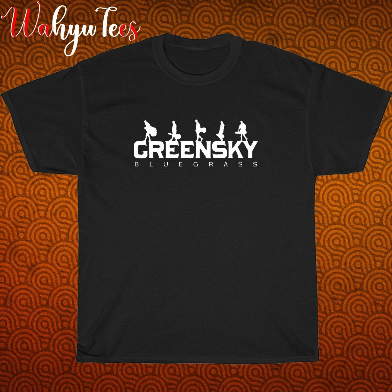 New Best Greensky Bluegrass Logo Black/Grey/Navy/White Size S-5XL Unisex T-Shirt
