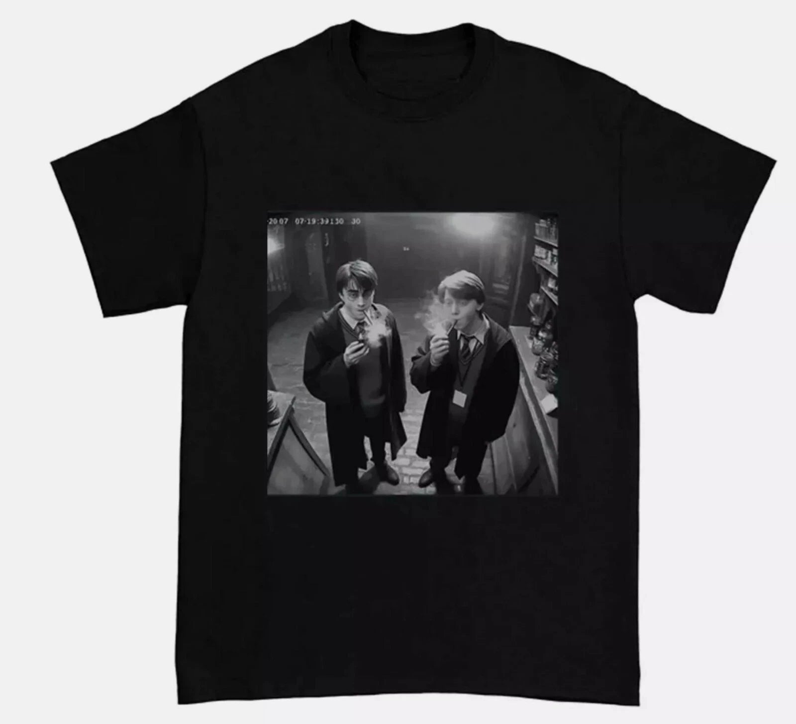 Harry and Ron Smoking Shirt, Potterhead Fan gift Shirt Unisex
