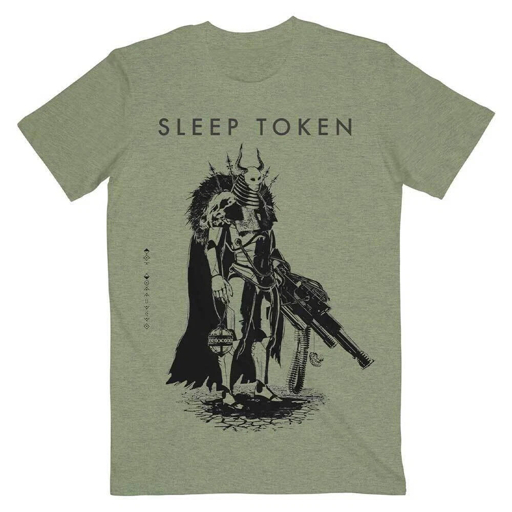 Sleep Token T-Shirt The Summoning Rock Band New Green Official